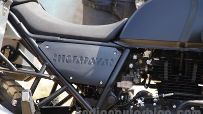 Royal Enfield Himalayan side cowl rider seat unveiled