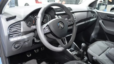Skoda Fabia Combi ScoutLine interior at the 2016 Geneva Motor Show Live