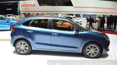 Suzuki Baleno 1.2 SHVS side at 2016 Geneva Motor Show