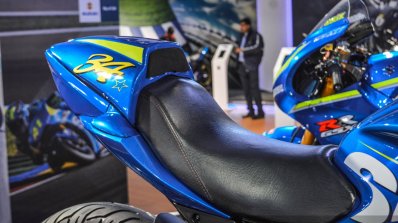 Suzuki Gixxer Cup race bike seat at Auto Expo 2016