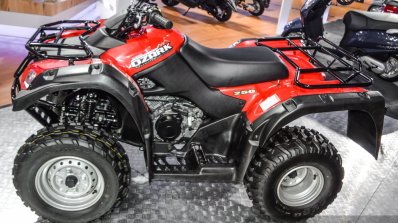 Suzuki QuadSport Z400 side at Auto Expo 2016