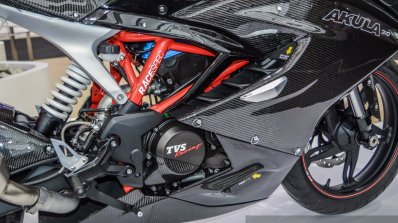 TVS Akula 310 chassis at Auto Expo 2016