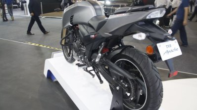TVS Apache RTR 200 4V Matte Gray at Make In India Week