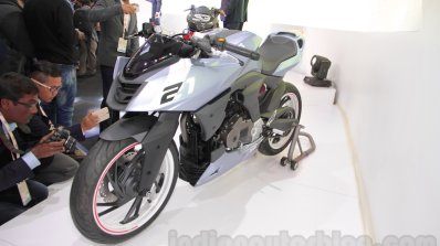 TVS X21 Concept Racer side at AUto Expo 2016