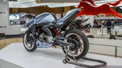 TVS X21 Concept rear quarter at Auto Expo 2016