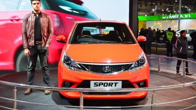 Tata Bolt Sport front at the Auto Expo 2016
