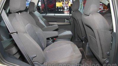 Tata HEXA TUFF rear seats Auto Expo 2016
