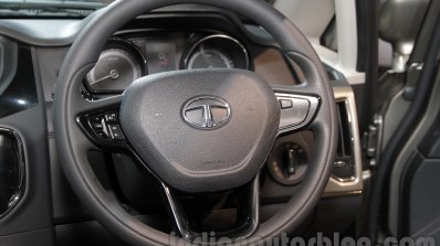 Tata HEXA TUFF steering wheel Auto Expo 2016