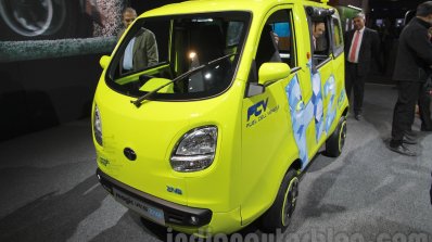 Tata Iris Magic Ziva front three quarter at Auto Expo 2016