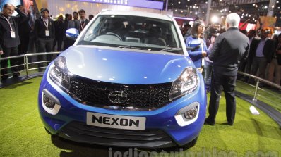 Tata Nexon front at Auto Expo 2016
