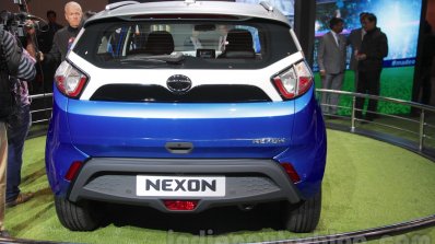 Tata Nexon rear end at Auto Expo 2016