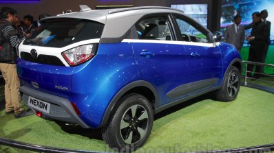 Tata Nexon rear quarter at Auto Expo 2016