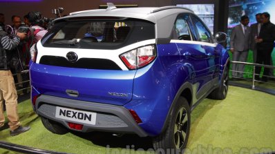 Tata Nexon rear quarters at Auto Expo 2016