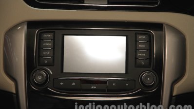 Tata Zest Personalized HARMAN infotainment system at Auto Expo 2016