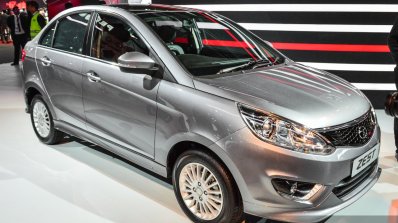 Tata Zest custom front three quarters at Auto Expo 2016