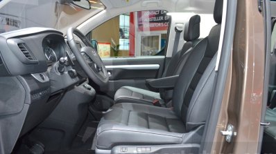 Toyota Proace Verso front seats at the 2016 Geneva Motor Show