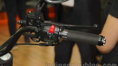 UM Renegade Commando handlebar right at Auto Expo 2016