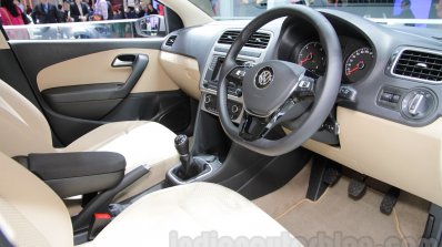 VW Ameo cockpit at Auto Expo 2016