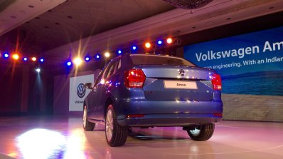 VW Ameo rear quarter angle live shot