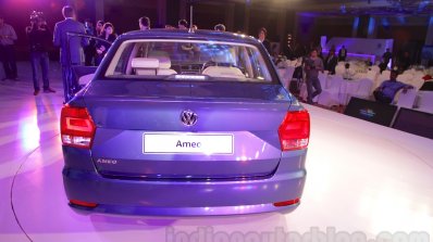 VW Ameo rear unveiled