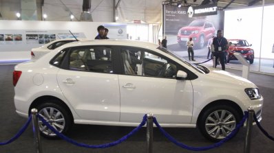 VW Ameo side at the Make in India event