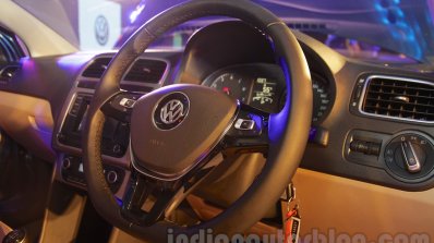 VW Ameo steering wheel unveiled