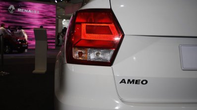 VW Ameo taillamp at the Make in India event