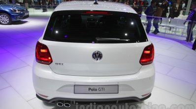 VW Polo GTI rear(1) at Auto Expo 2016