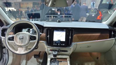 Volvo V90 dashboard at 2016 Geneva Motor Show