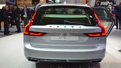 Volvo V90 rear at 2016 Geneva Motor Show