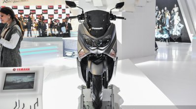 Yamaha NMax grey front at Auto Expo 2016