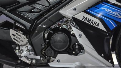 Yamaha R15S engine at Auto Expo 2016