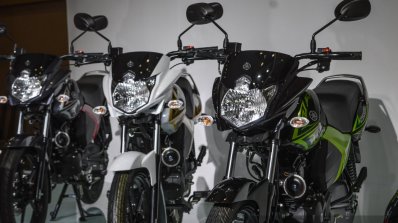 Yamaha Saluto bikini fairing at Auto Expo 2016