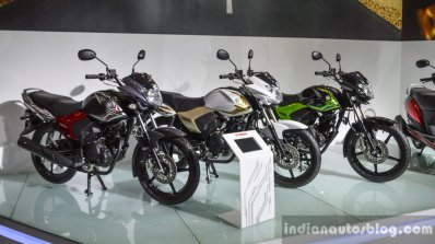Yamaha Saluto front quarter at Auto Expo 2016