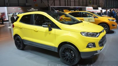 2016 Ford EcoSport S front three quarter at GIMS 2016