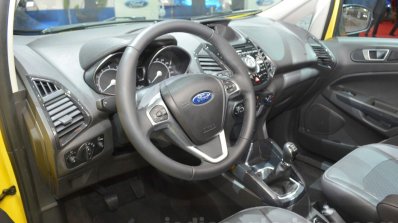 2016 Ford EcoSport S interior at GIMS 2016