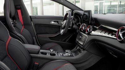 2016 Mercedes AMG CLA 45 facelift interior unveiled