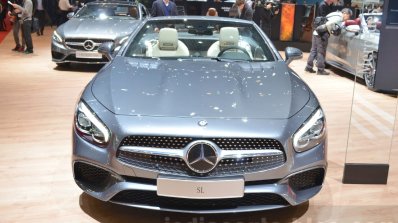 2016 Mercedes SL front at the 2016 Geneva Motor Show