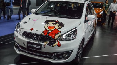 2016 Mitsubishi Mirage at 2016 Bangkok International Motor Show (Thailand)
