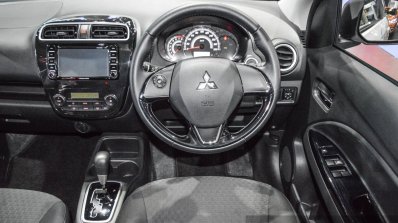 2016 Mitsubishi Mirage dashboard driver side at 2016 Bangkok International Motor Show