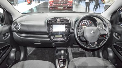 2016 Mitsubishi Mirage interior dashboard at 2016 Bangkok International Motor Show
