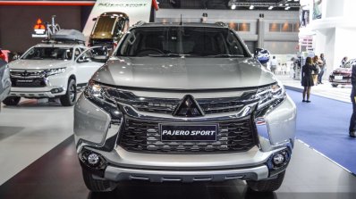 2016 Mitsubishi Pajero Sport front profile at 2016 BIMC