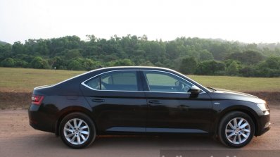 2016 Skoda Superb Laurin & Klement side right First Drive Review