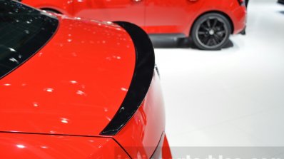 2016 Skoda Superb SportLine spoiler at 2016 Geneva Motor Show