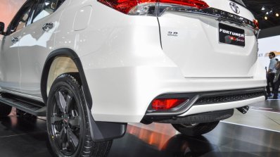 2016 Toyota Fortuner TRD Sportivo rear bumper at 2016 BIMS