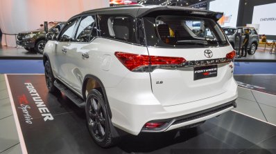 2016 Toyota Fortuner TRD Sportivo rear quarter at 2016 BIMS