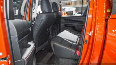 2016 Toyota Hilux Revo TRD Sportivo rear seat at 2016 BIMS