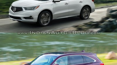 2017 Acura MDX vs. old Acura MDX