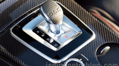 2017 Mercedes SLC43 AMG at 2016 Geneva Motor Show gear selector