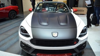 Abarth 124 Spider front at the 2016 Geneva Motor Show Live
